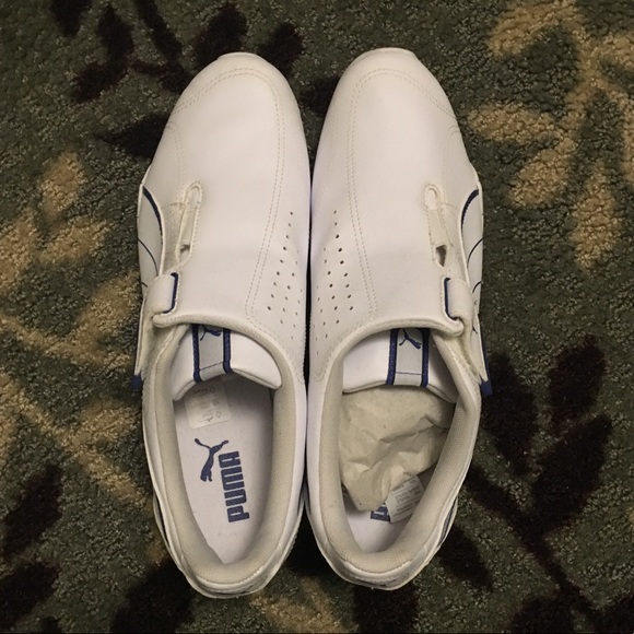 mens puma trainers with velcro strap 